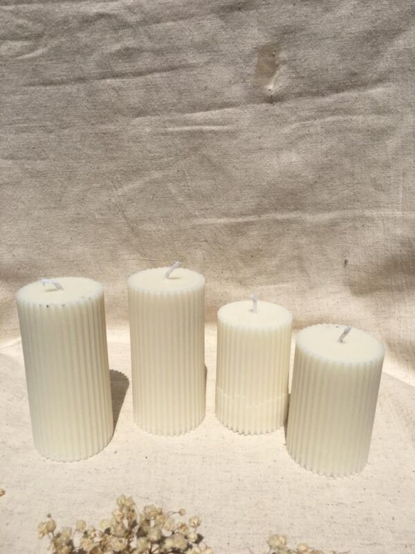 Slim column with mini pillars